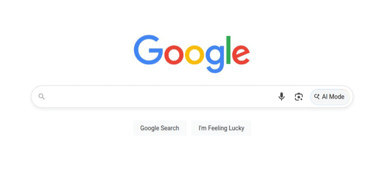 ai mode button in google search