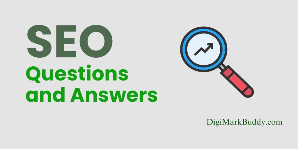 seo questions and answers banner image